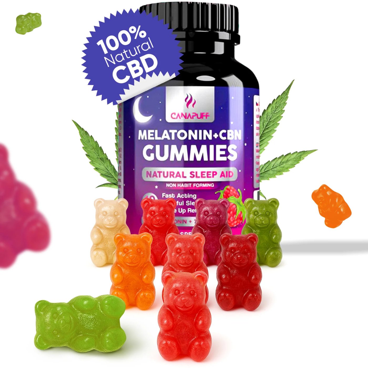 Melatonin+CBN Gumicukor (10 db)