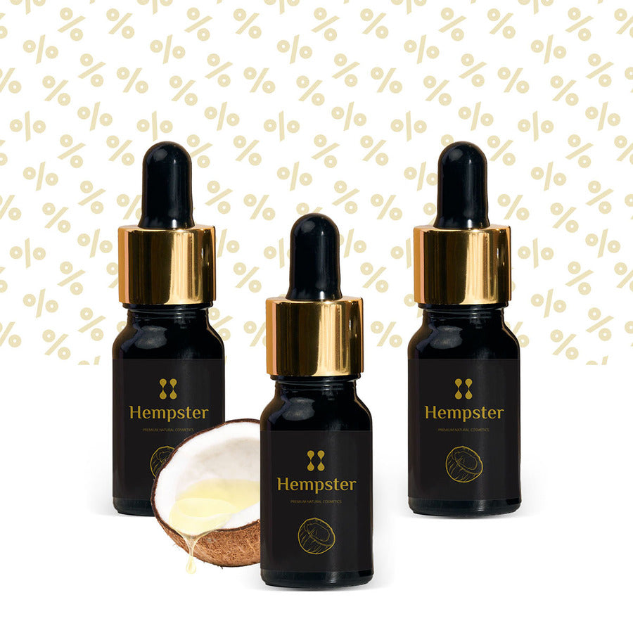 3db x 10% CBD olaj - MCT