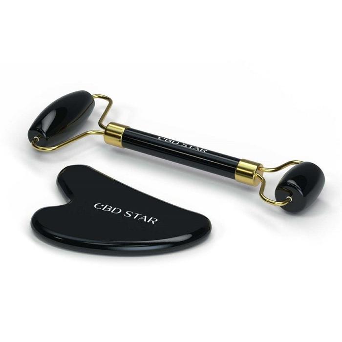 Arcmasszírozó roller és Gua Sha kő