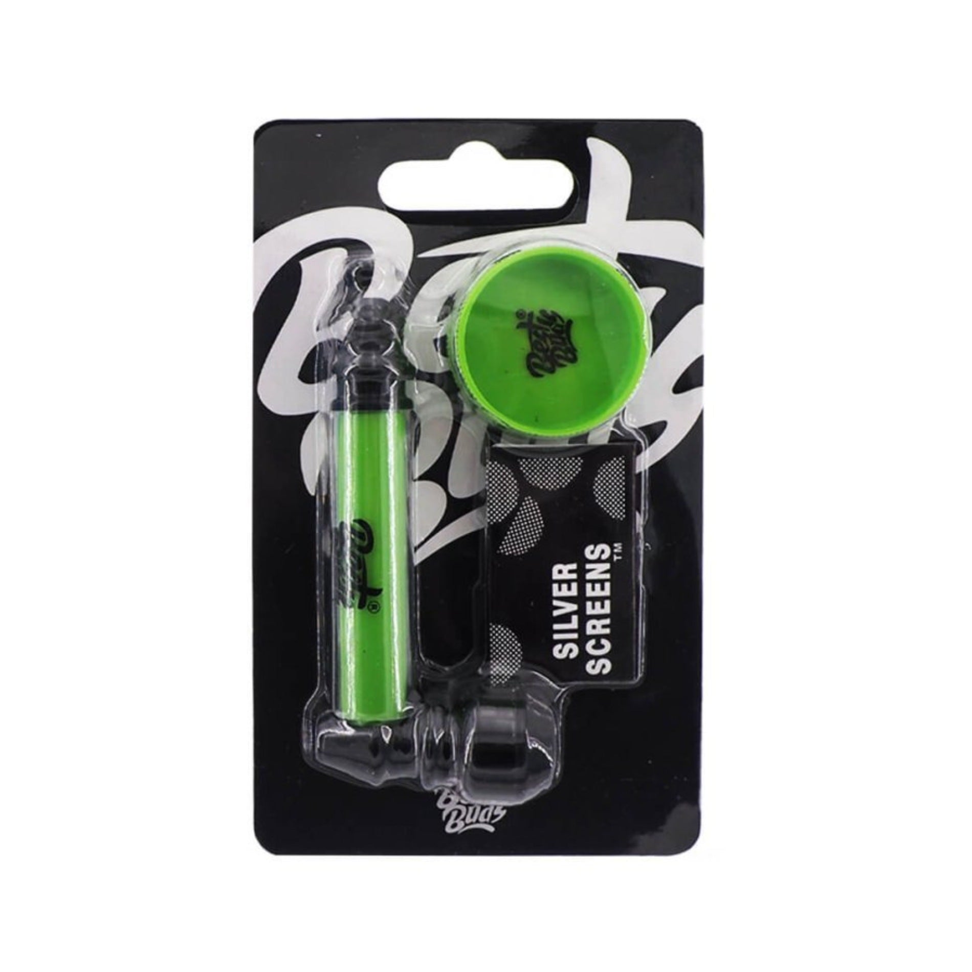 Best Buds® Fém pipa + mini őrlő