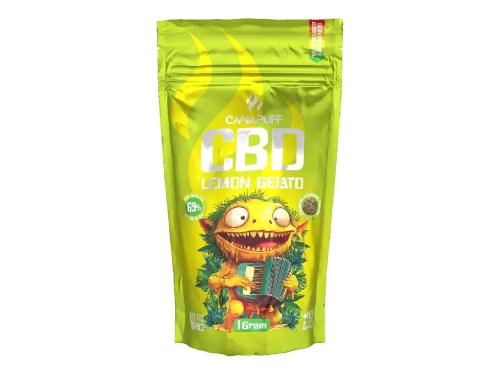 CBD Lemon Gelato Virágzat - 69% CBD