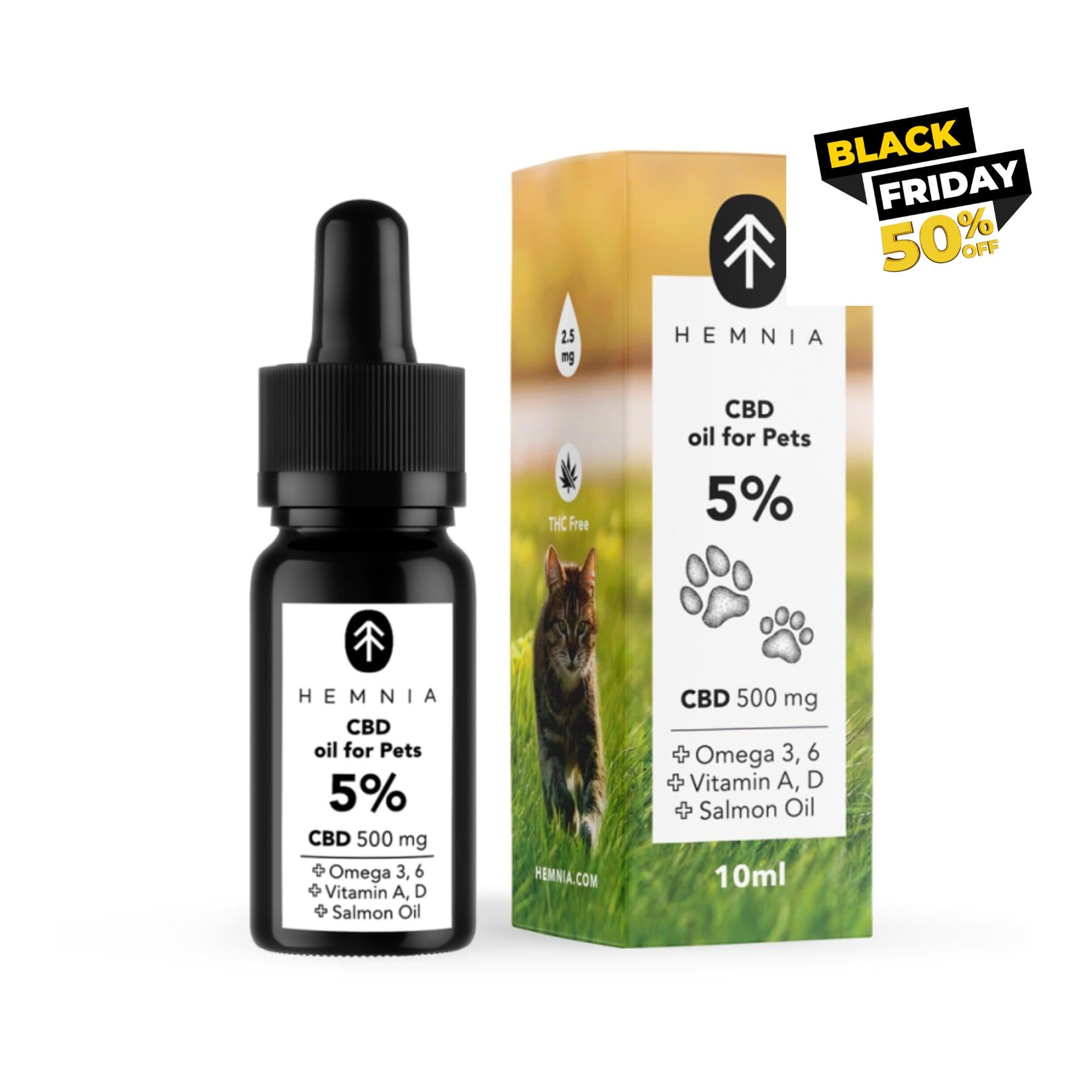 CBD Olaj Kedvenceknek - 5%-os