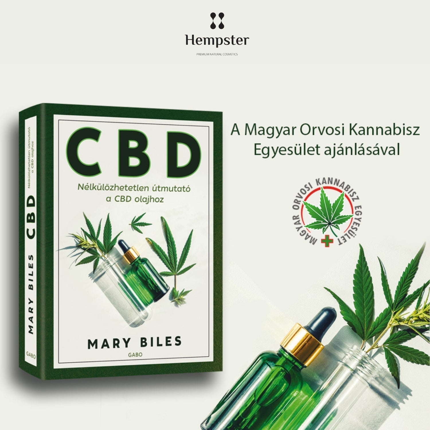 CBD könyv - Nélkülözhetetlen útmutató a CBD olajhoz