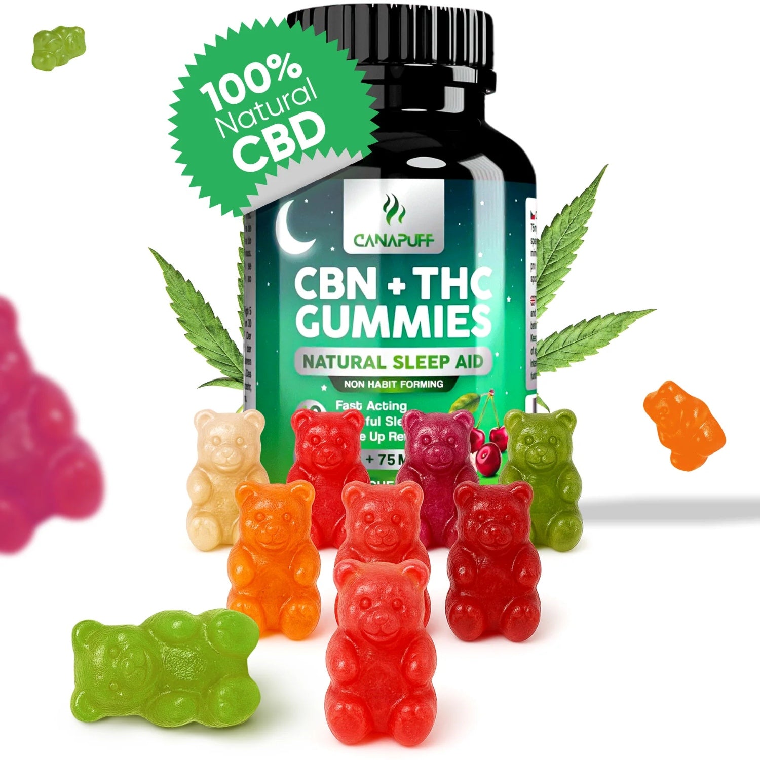 CBN+THC Gumicukor (10 db)