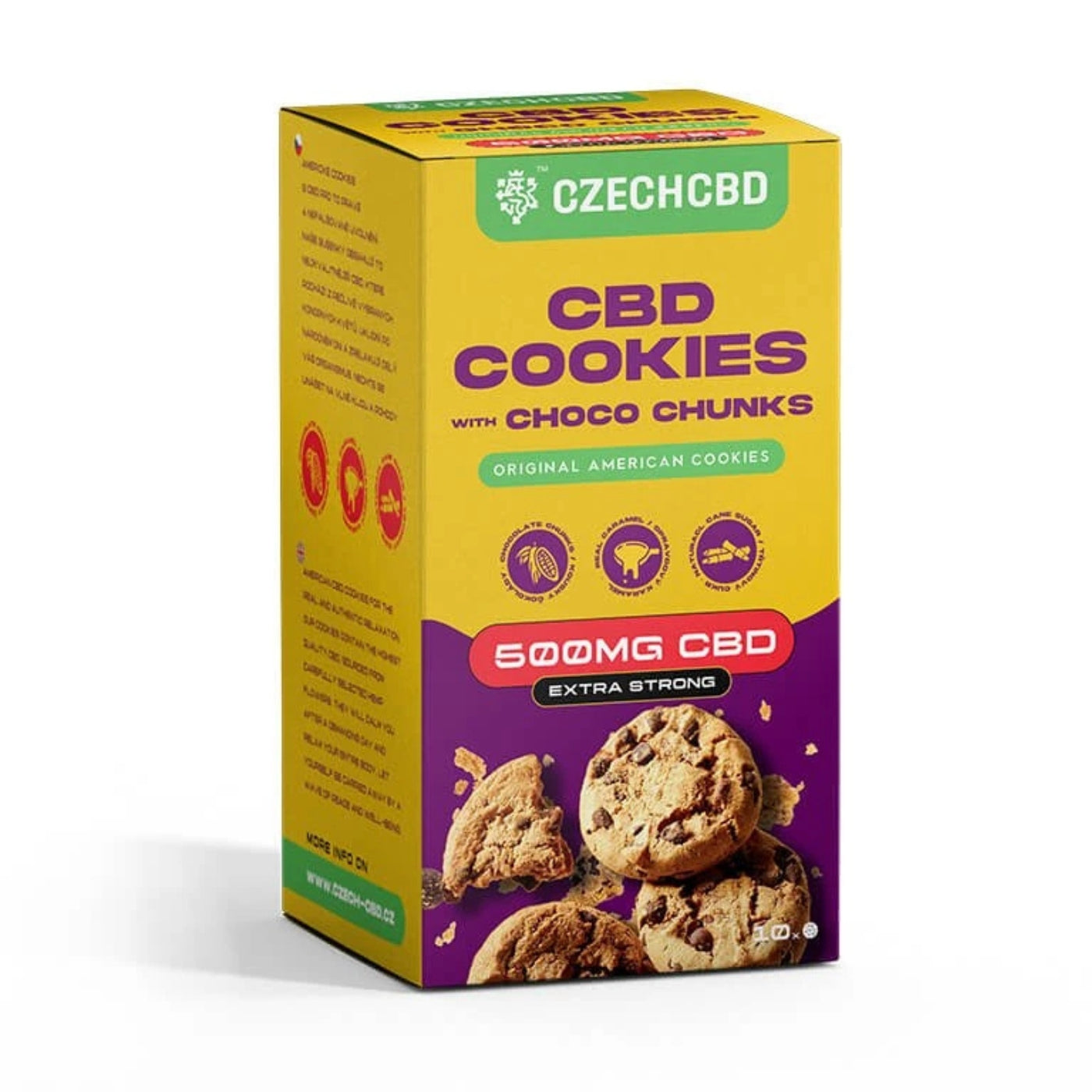 Chocolate chip cookie - 200/500 mg CBD-vel