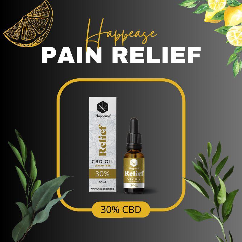 Happease 30%-os CBD olaj - MCT (3000mg/10ml)