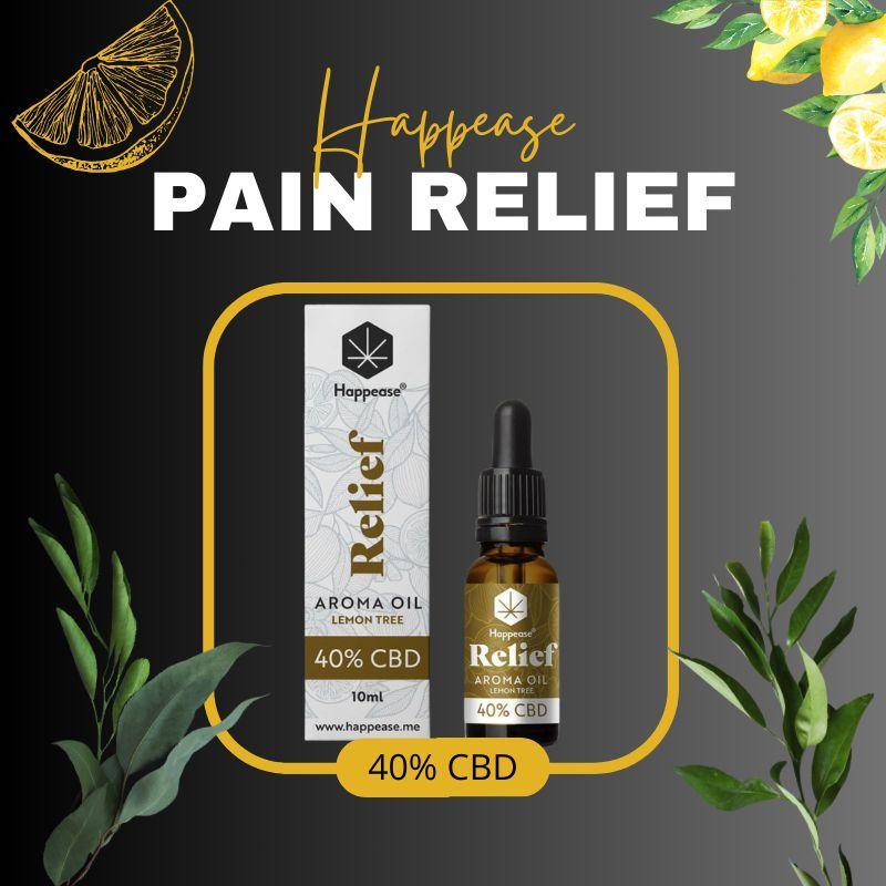 Happease 40%-os CBD olaj - MCT (4000mg/10ml)