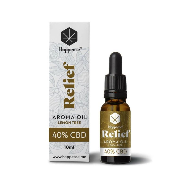 Happease 40%-os CBD olaj - MCT (4000mg/10ml)