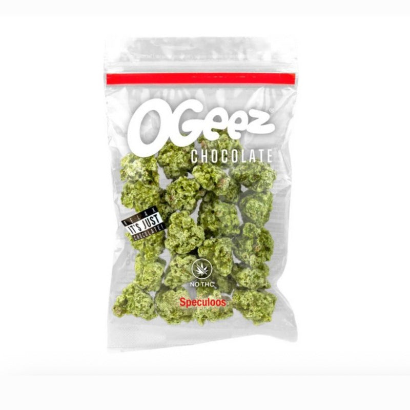 Kender formájú roppanós csoki Matcha teával és Chlorellával
