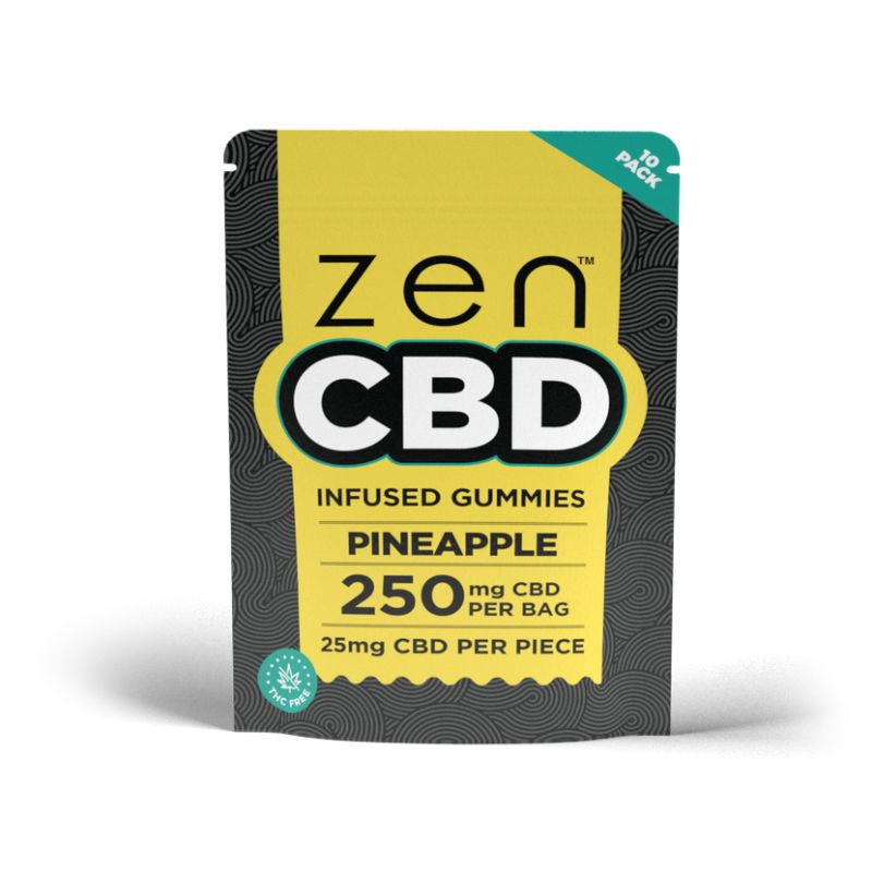 ZEN CBD Gumicukor 25 mg CBD-vel (10 db)