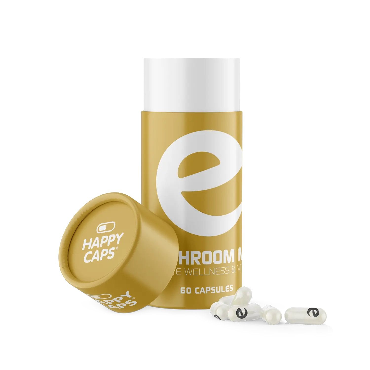 Happy Caps - Mushroom mix capsules (60 pcs)