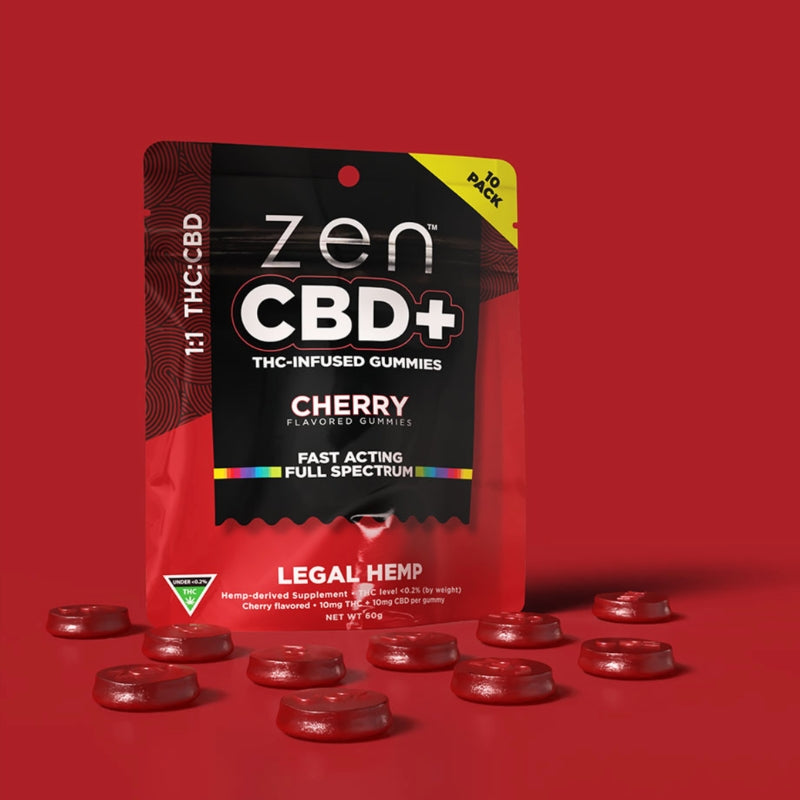 Zen THC:CBD Gummies (10 pcs)