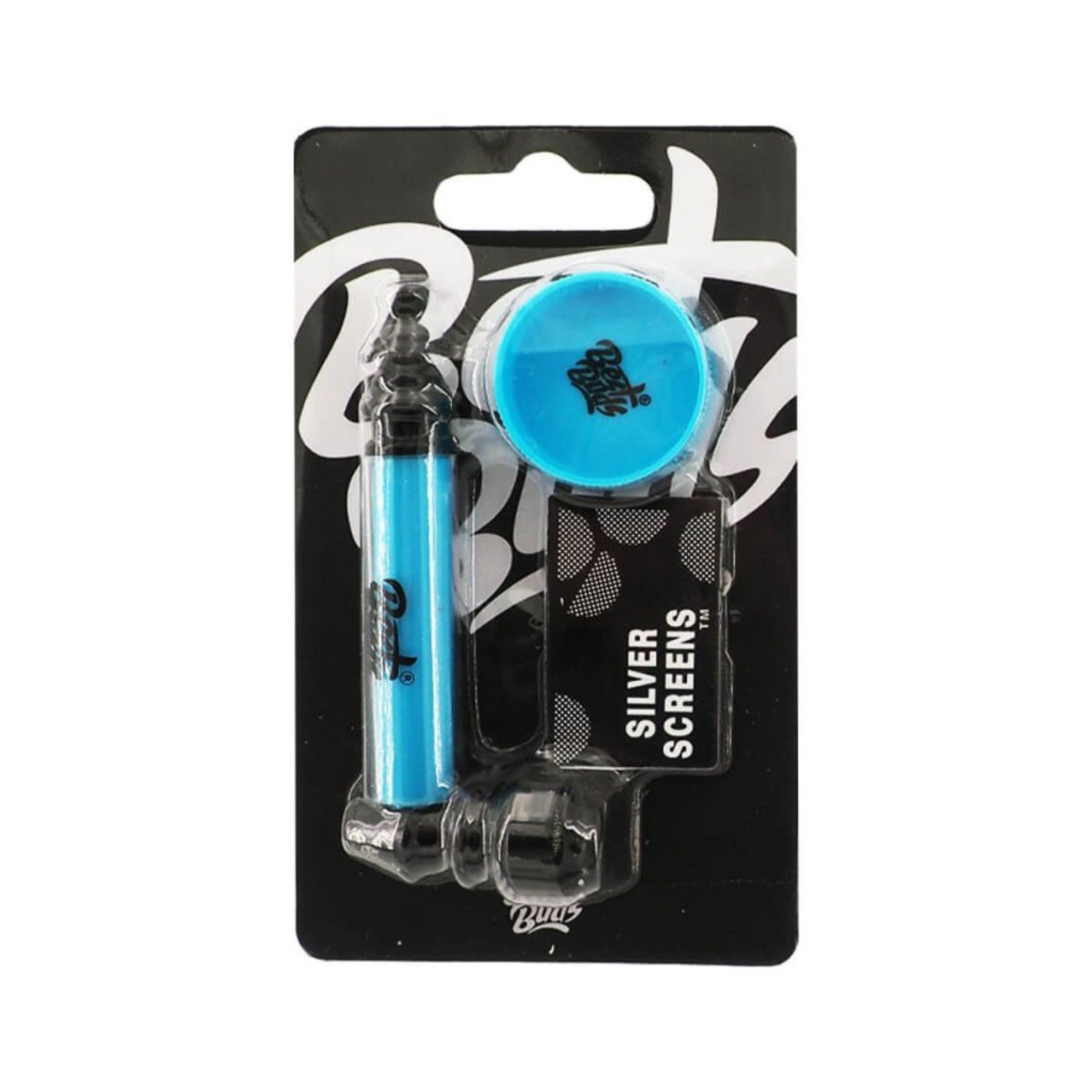 Best Buds® Fém pipa + mini őrlő