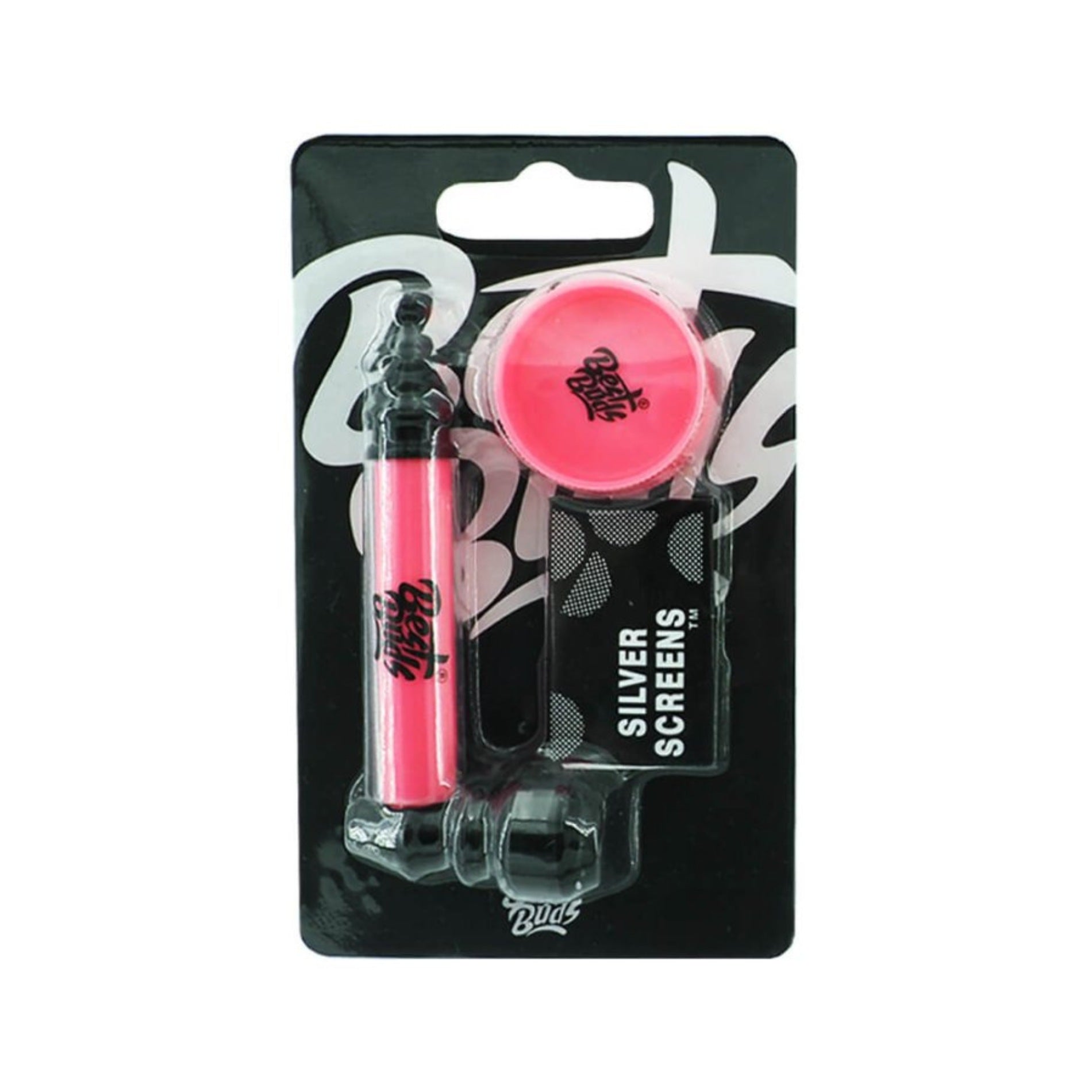 Best Buds® Fém pipa + mini őrlő