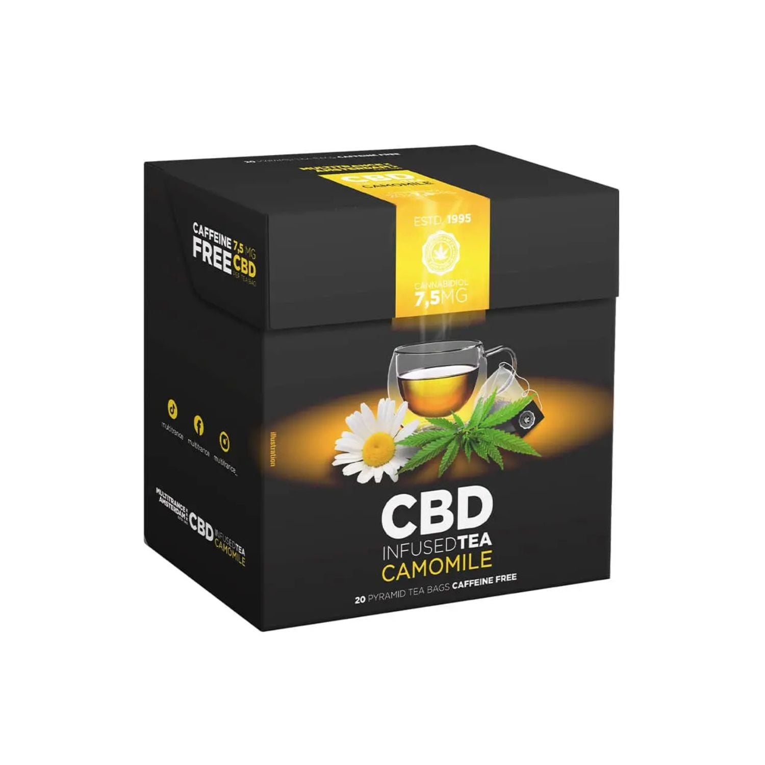 CBD Kamilla Tea - 150 mg CBD-vel