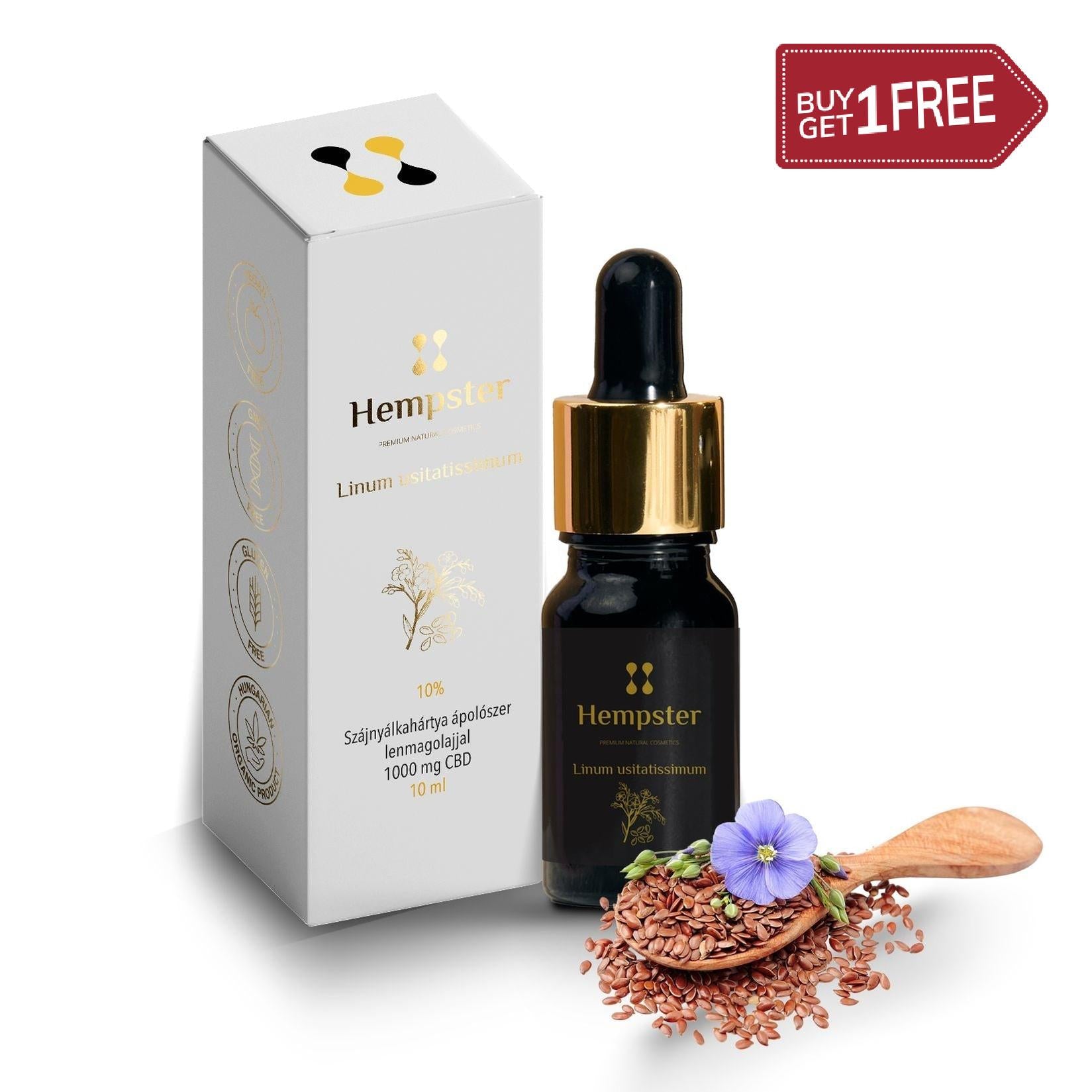 CBD Lenmagolajjal - 10%
