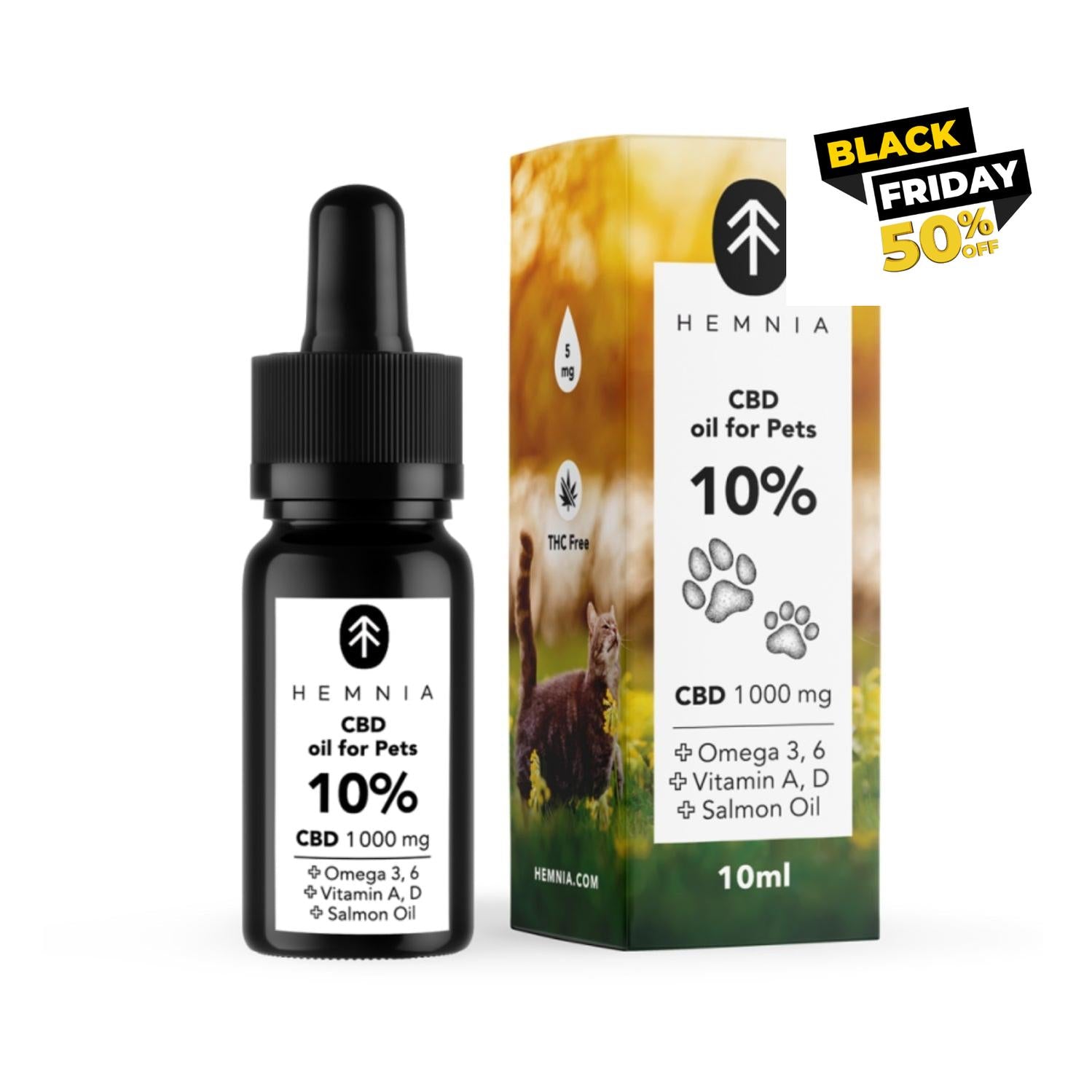 CBD Olaj Kedvenceknek - 10%-os