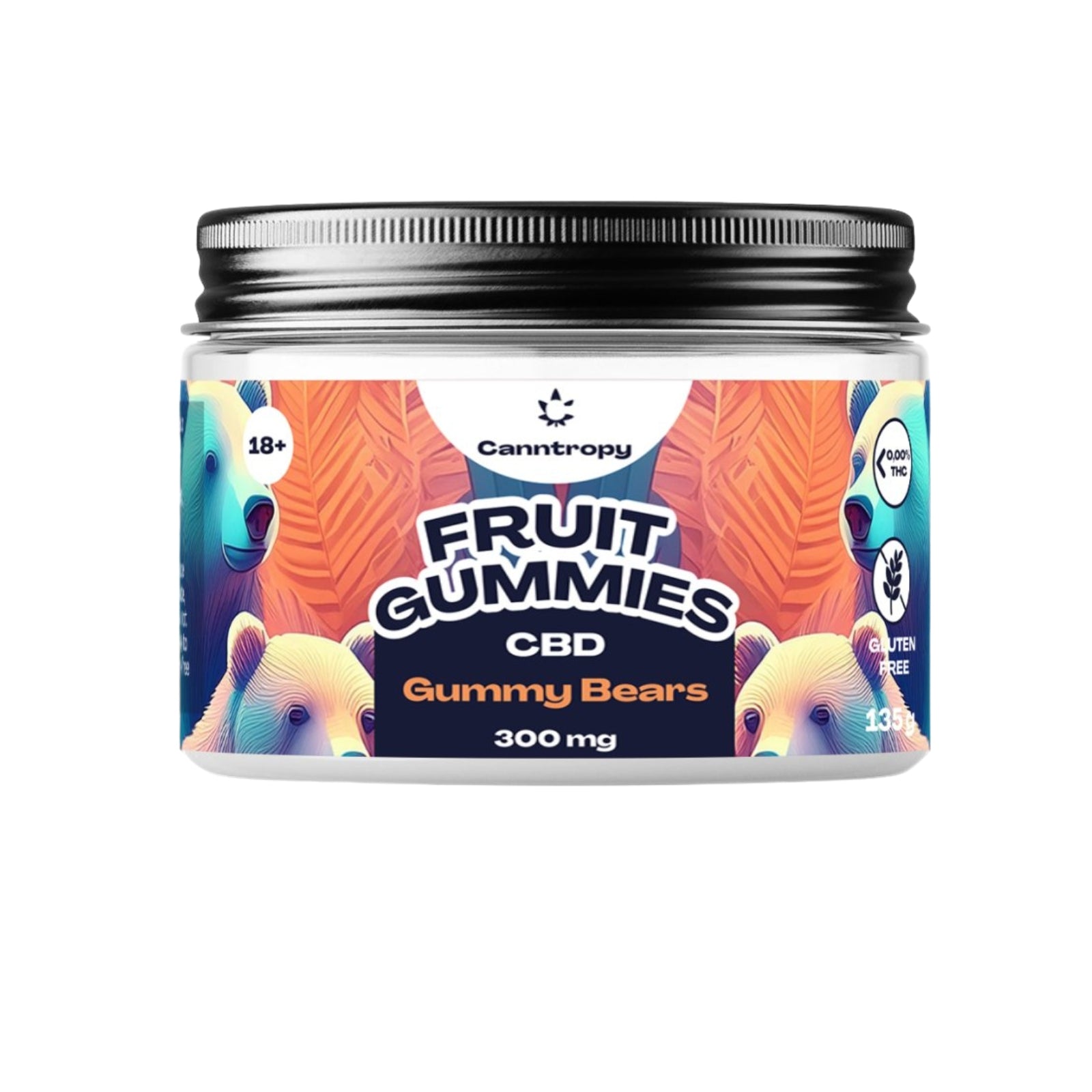 CBD gumicukor 5 mg CBD-vel - 60 db