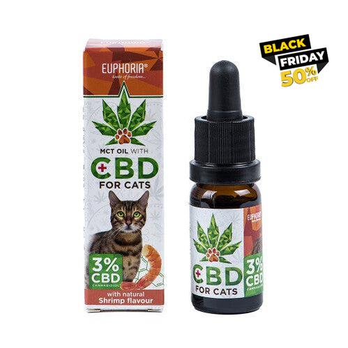 CBD olaj cicáknak - 3%-os