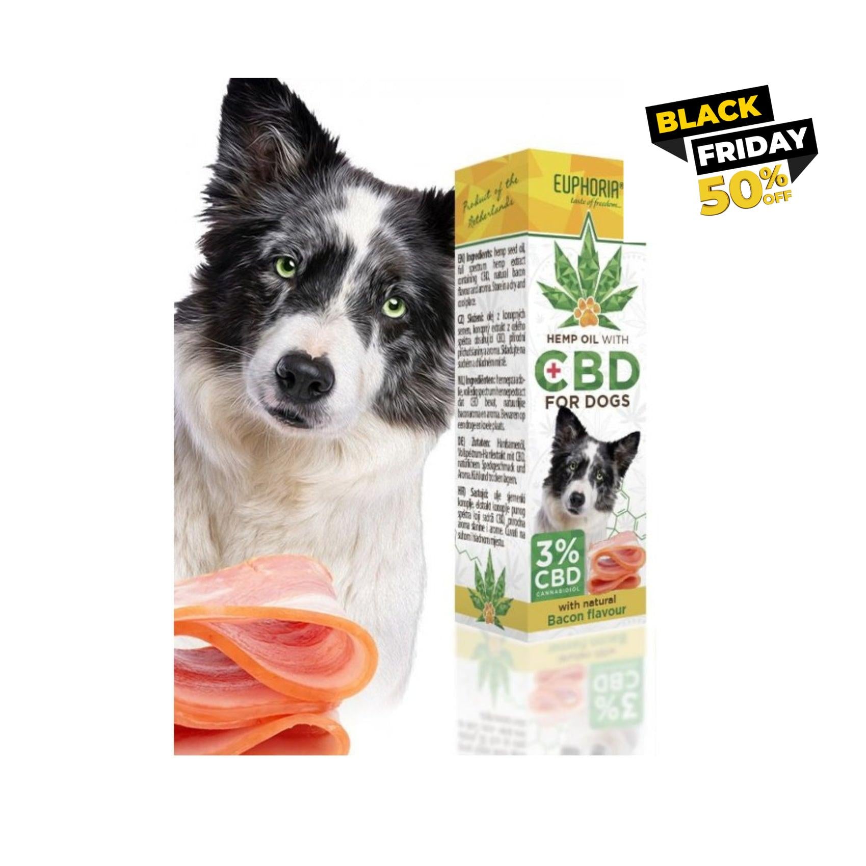 CBD olaj kis termetű kutyáknak - 3%-os