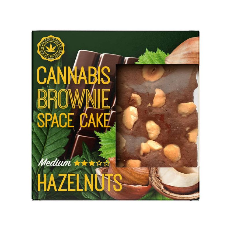 Cannabis Mogyorós Brownie