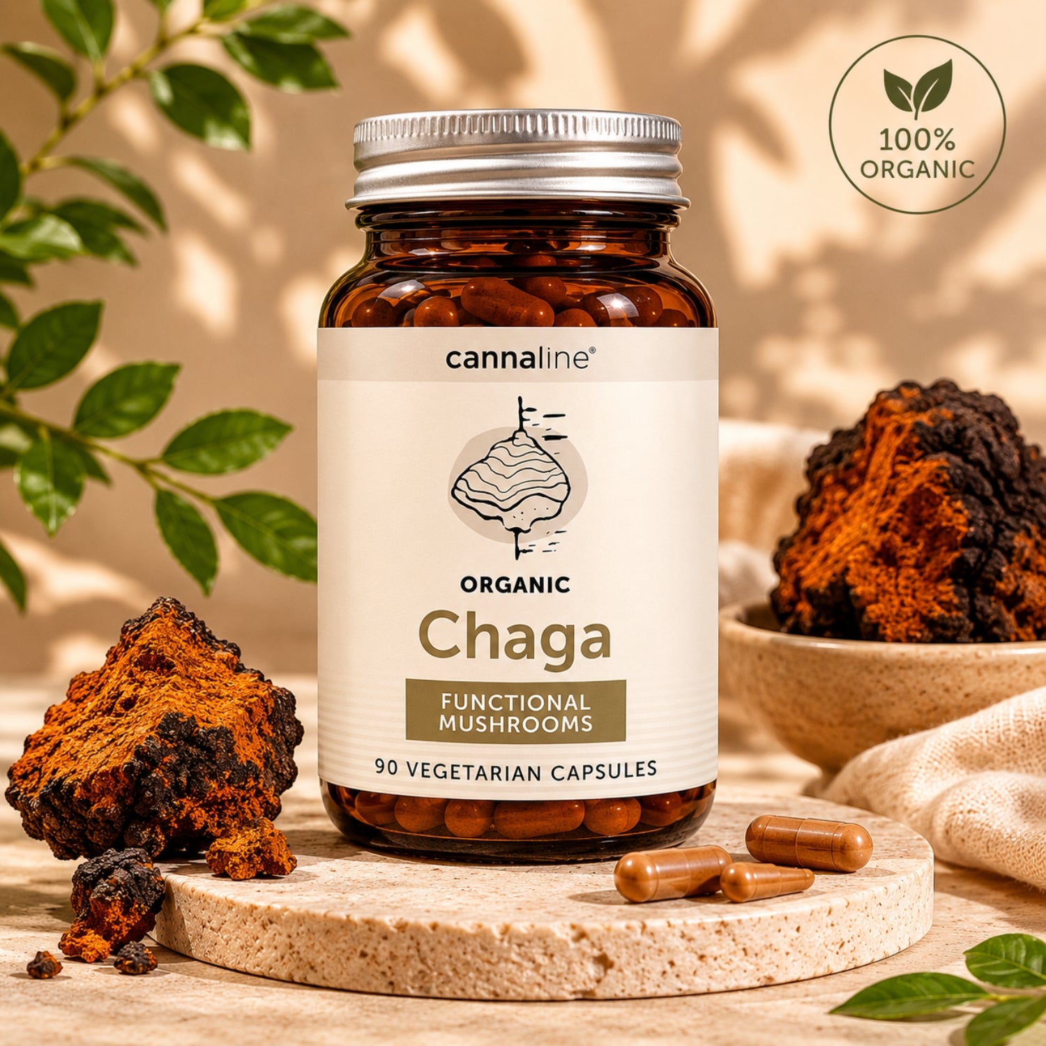 Hamvaskéreg CHAGA gomba - 90 db
