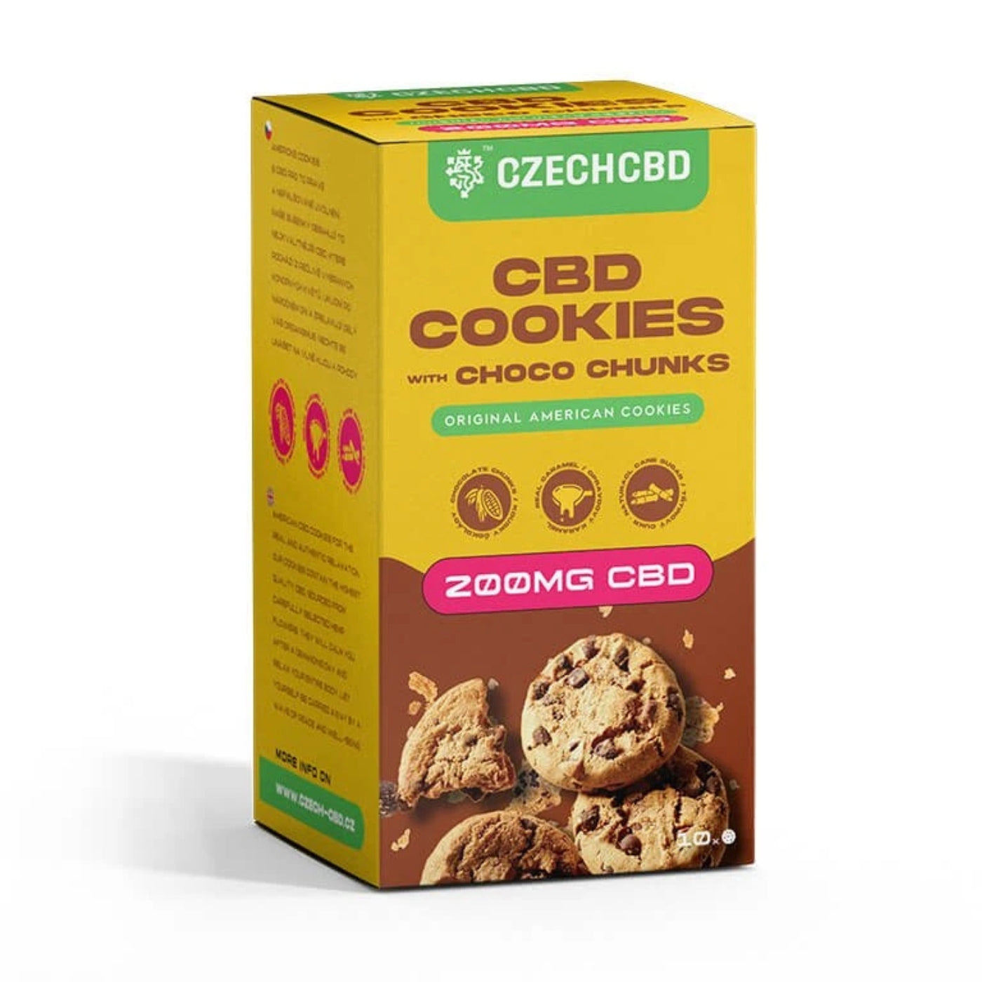 Chocolate chip cookie - 200/500 mg CBD-vel