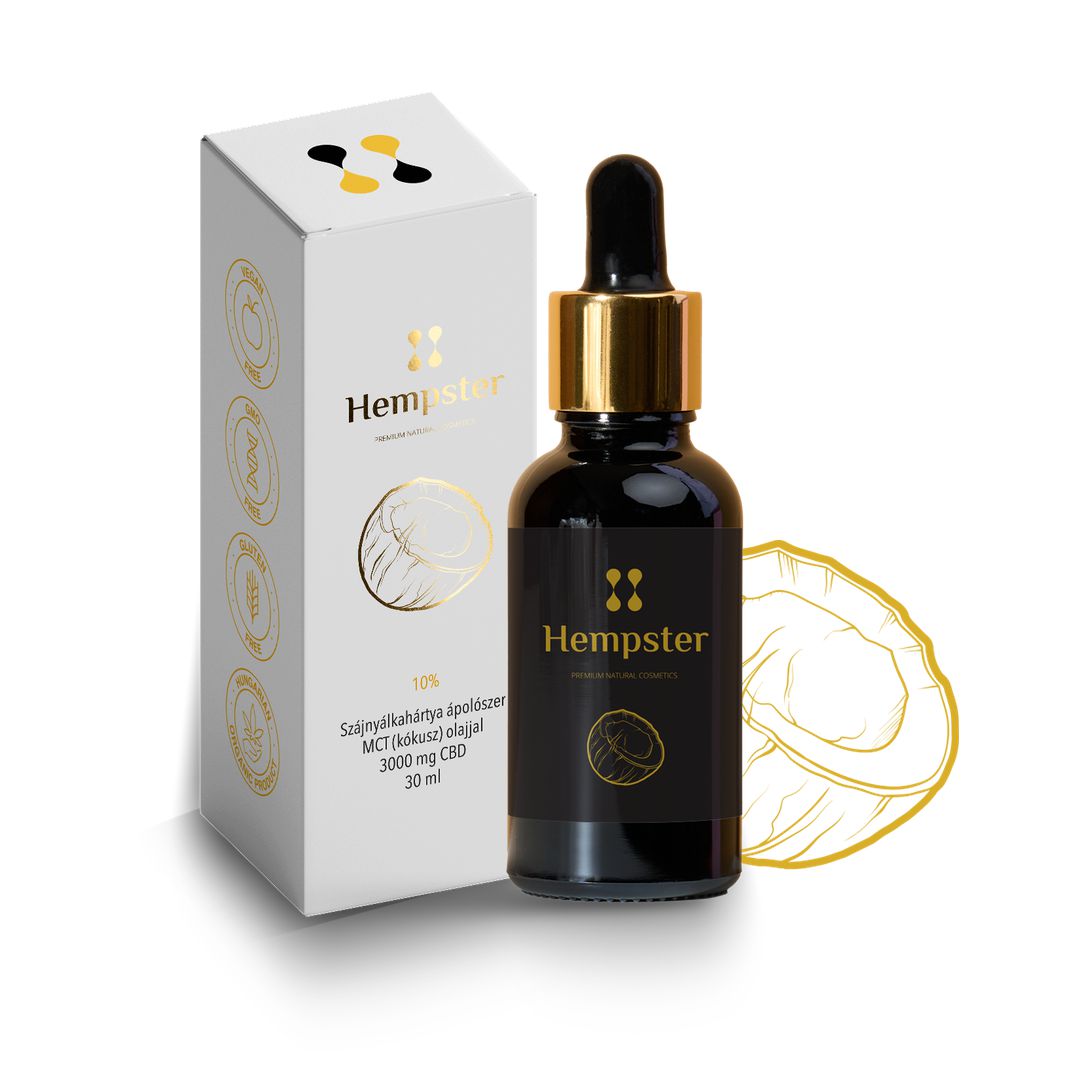 Hempster3000 - 10%-os CBD olaj (3000mg/30ml)