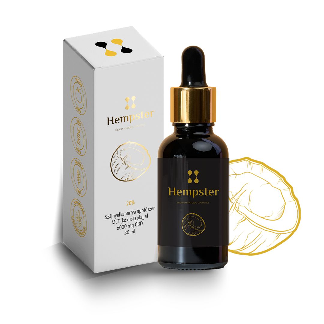 Hempster6000 - 20%-os CBD olaj (6000mg/30ml)