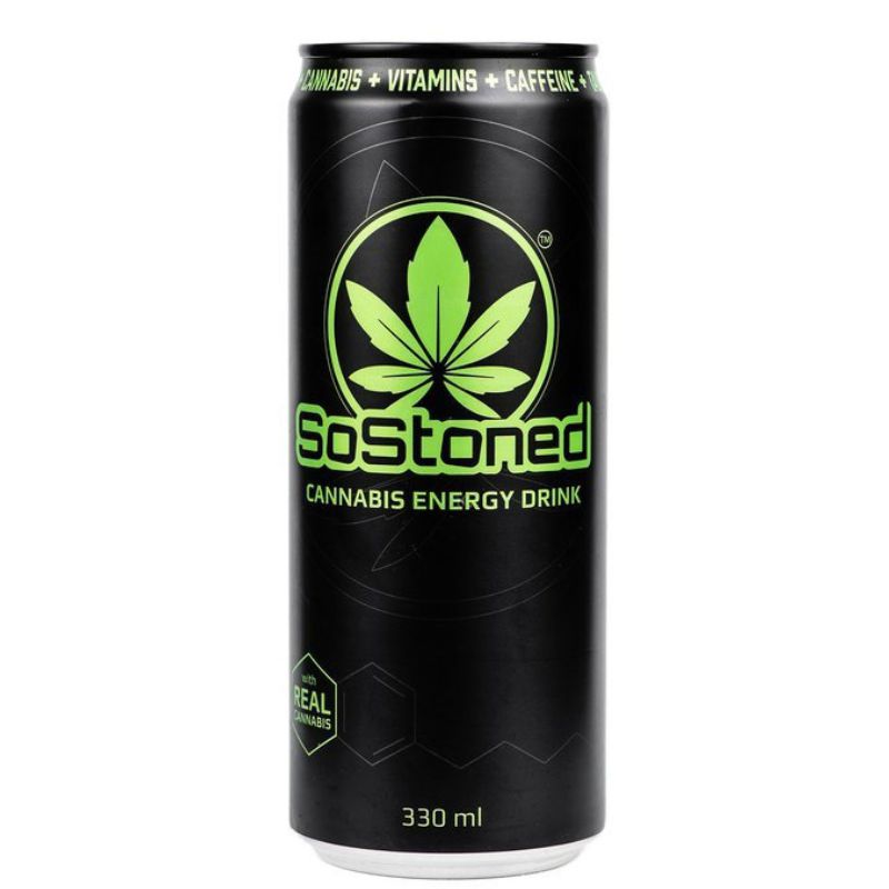 SoStoned Cannabis Energiaital CBD-vel