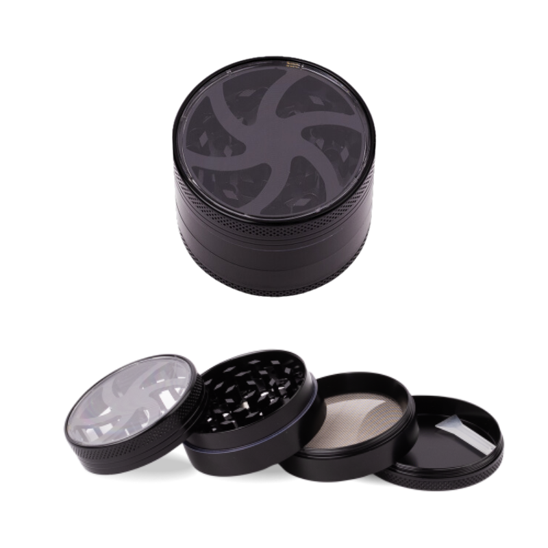 4-piece Metal grinder for herbs