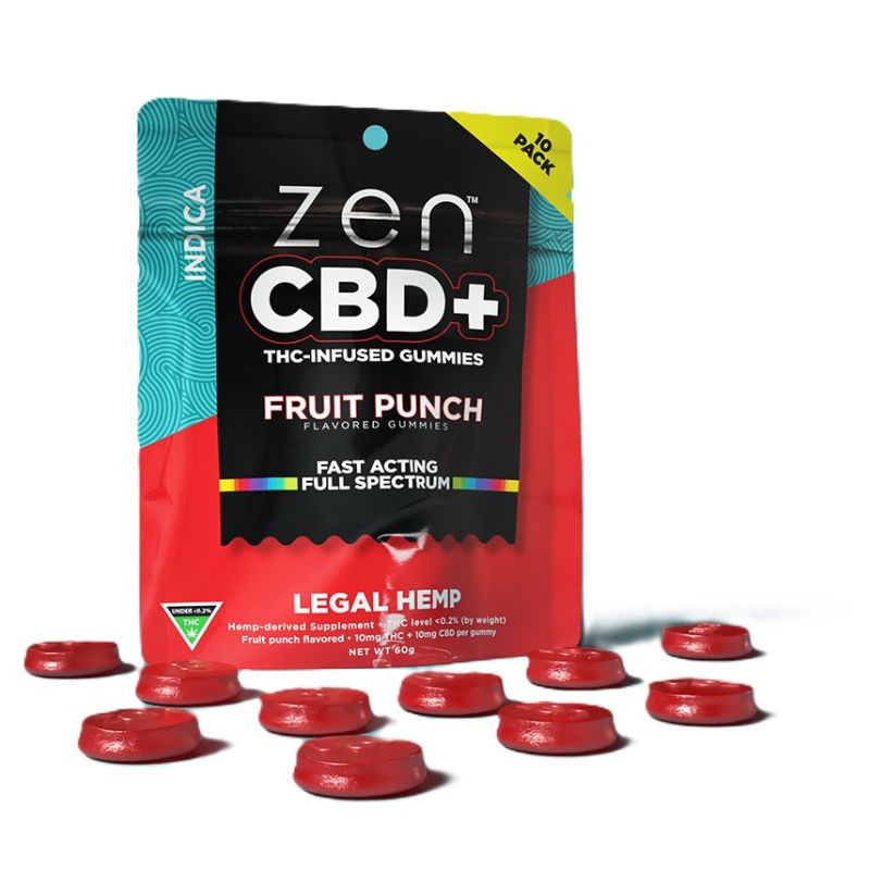 CBD ZEN Gumicukor - Indica